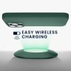 Husa Apple iPhone 16 Pro Max, Verde, Silicon, KWM000022TX010C