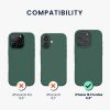 Husa Apple iPhone 16 Pro Max, Verde, Silicon, KWM000022TX010C