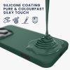 Husa Apple iPhone 16 Pro Max, Verde, Silicon, KWM000022TX010C