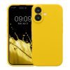 Husa Apple iPhone 16, Galben, Silicon, KWM000022TY002C