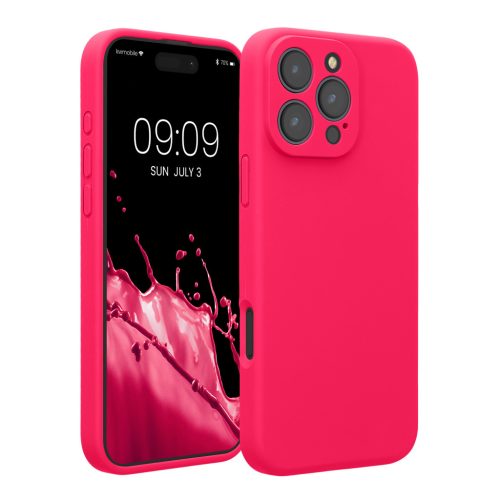 Husa Apple iPhone 16 Pro Max, Roz, Silicon, KWM000022UA001C