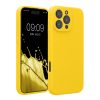 Husa Apple iPhone 16 Pro Max, Galben, Silicon, KWM000022UA002C