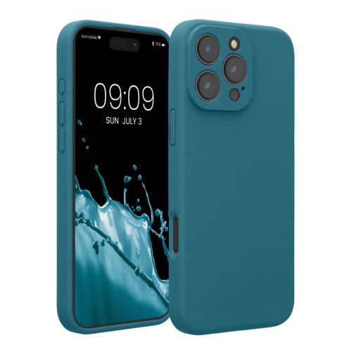 Husa Apple iPhone 16 Pro Max, Albastru, Silicon, KWM000022UA003C