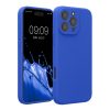 Husa Apple iPhone 16 Pro Max, Albastru, Silicon, KWM000022UA004C