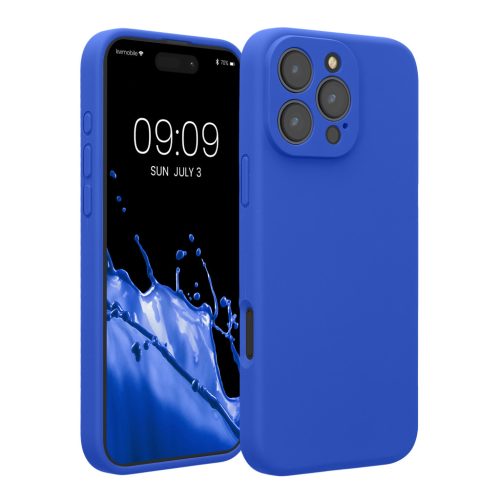 Husa Apple iPhone 16 Pro Max, Albastru, Silicon, KWM000022UA004C