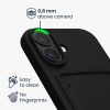 Husa Apple iPhone 16, Negru, Silicon, KWM000022UF001C