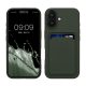 Husa Apple iPhone 16, Verde inchis, Silicon, KWM000022UF002C