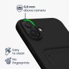 Husa Apple iPhone 16 Plus, Negru, Silicon, KWM000022UG001C