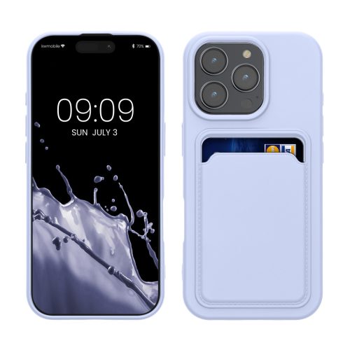 Husa Apple iPhone 16 Pro, Albastru, Silicon, KWM000022UH003C