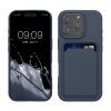 Husa Apple iPhone 16 Pro, Albastru inchis, Silicon, KWM000022UH004C