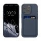 Husa Apple iPhone 16 Pro, Albastru inchis, Silicon, KWM000022UH004C