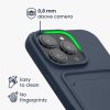 Husa Apple iPhone 16 Pro, Albastru inchis, Silicon, KWM000022UH004C