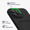 Husa Apple iPhone 16 Pro Max, Negru, Silicon, KWM000022UI001C