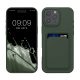 Husa Apple iPhone 16 Pro Max, Verde inchis, Silicon, KWM000022UI002C