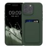 Husa Apple iPhone 16 Pro Max, Verde inchis, Silicon, KWM000022UI002C
