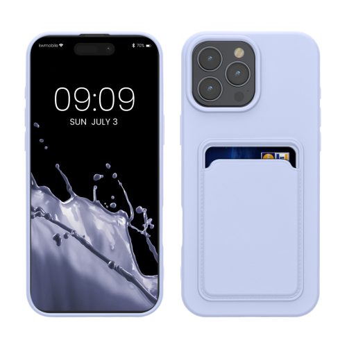 Husa Apple iPhone 16 Pro Max, Albastru, Silicon, KWM000022UI003C