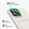 Husa Apple iPhone 16 Pro Max, Alb, Silicon, KWM000022UI005C