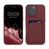 Husa Apple iPhone 16 Pro Max, Rosu inchis, Silicon, KWM000022UI006C