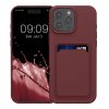 Husa Apple iPhone 16 Pro Max, Rosu inchis, Silicon, KWM000022UI006C