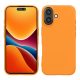 Husa Apple iPhone 16, Portocaliu, Silicon, KWM000022UJ001C