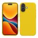 Husa Apple iPhone 16, Galben, Silicon, KWM000022UJ002C