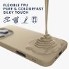 Husa Apple iPhone 16 Pro, Crem, Silicon, KWM000022UK005C
