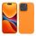 Husa Apple iPhone 16 Pro Max, Portocaliu, Silicon, KWM000022UL001C
