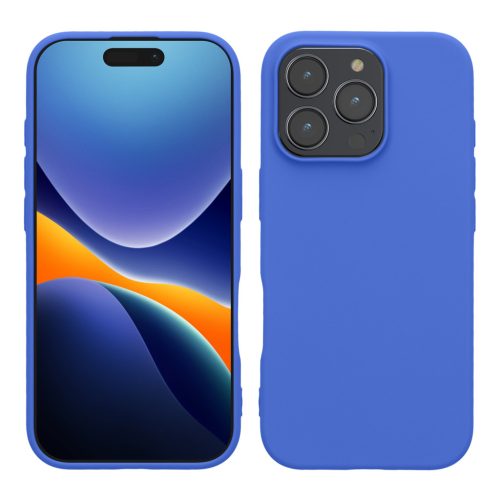 Husa Apple iPhone 16 Pro Max, Albastru, Silicon, KWM000022UL004C