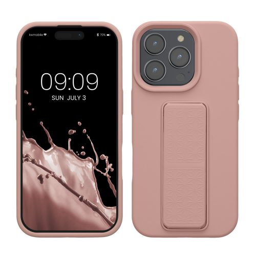 Husa Apple iPhone 16 Pro, Roz deschis, Silicon, KWM000022UN004C