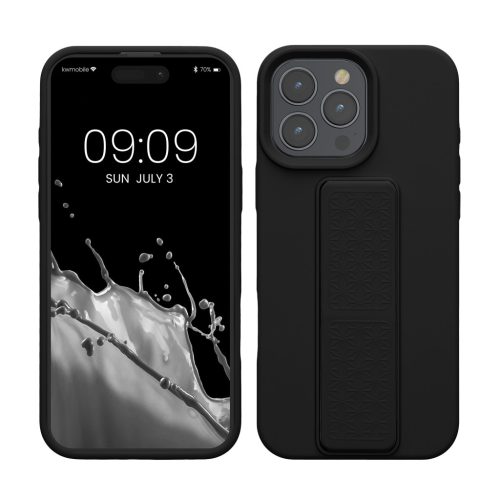 Husa Apple iPhone 16 Pro Max, Negru, Silicon, KWM000022UO003C