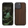 Husa Apple iPhone 16 Pro Max, Maro, Lemn/Silicon, KWM000022UR001C