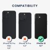 Husa Apple iPhone 16, Maro, Lemn/Silicon, KWM000022US001C
