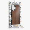 Husa Apple iPhone 16, Maro, Lemn/Silicon, KWM000022US001C