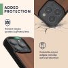 Husa Apple iPhone 16 Pro Max, Maro, Lemn/Silicon, KWM000022UU001C