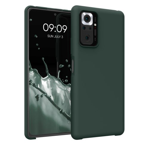 Husa Xiaomi Redmi Note 10 Pro, Verde inchis, Silicon, KWM000012OI010C