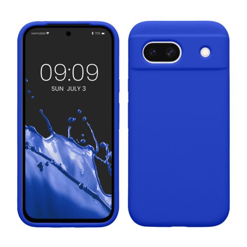 Husa Google Pixel 8a, Albastru, Silicon, KWM000020KQ031C