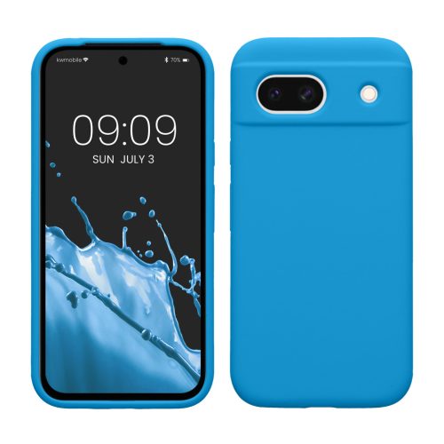 Husa Google Pixel 8a, Albastru, Silicon, KWM000020KQ034C