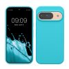 Husa Google Pixel 9/Pixel 9 Pro, Albastru deschis, Silicon, KWM000020PI017C