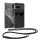 Husa cu jnur Google Pixel 8a, Transparent/Negru, Silicon, KWM000020KX004C