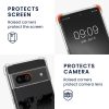 Husa cu jnur Google Pixel 8a, Transparent/Negru, Silicon, KWM000020KX004C