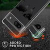 Husa cu jnur Google Pixel 8a, Transparent/Negru, Silicon, KWM000020KX004C