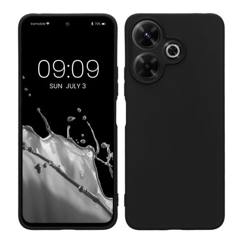 Husa Poco F6 Pro, Negru, Silicon, KWM000020QF001C