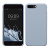 Husa Apple iPhone 8 Plus/iPhone 7 Plus, Albastru deschis, Silicon, KWM0000087L101C