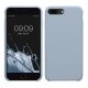 Husa Apple iPhone 8 Plus/iPhone 7 Plus, Albastru deschis, Silicon, KWM0000087L101C