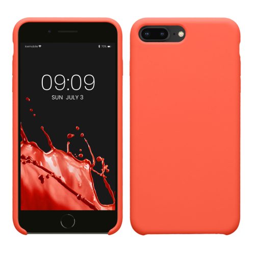 Husa Apple iPhone 8 Plus/iPhone 7 Plus, Roz, Silicon, KWM0000087L102C