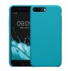 Husa Apple iPhone 8 Plus/iPhone 7 Plus, Albastru deschis, Silicon, KWM0000087L103C