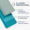 Husa Apple iPhone 8 Plus/iPhone 7 Plus, Albastru deschis, Silicon, KWM0000087L103C
