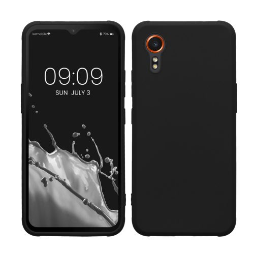 Husa Samsung Galaxy Xcover 7, Negru, Silicon, KWM000021VH001C