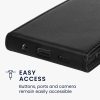 Husa Samsung Galaxy S10e, Negru, Piele ecologica/Silicon, KWM000021VP001C