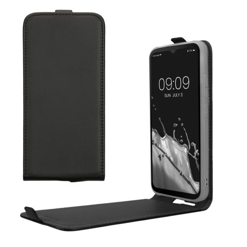Husa Samsung Galaxy Xcover 7, Negru, Piele ecologica/Silicon, KWM000021VQ001C